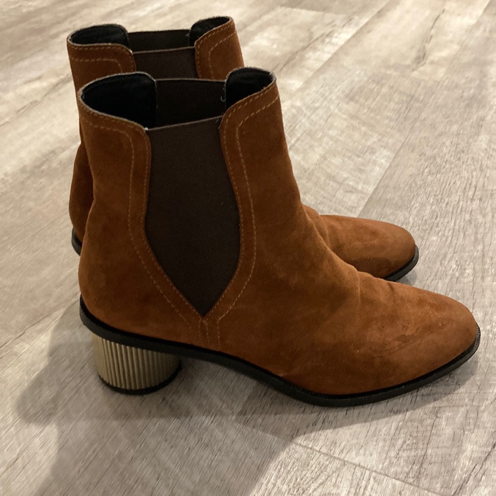 Rebecca Minkoff Saddle Suede Bootie RJ